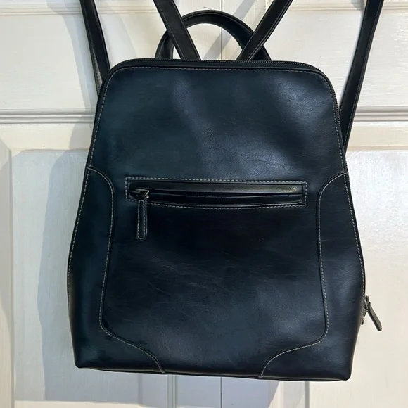 Crazy Horse Backpack in Black by Liz Claiborne - Picture 2 of 7